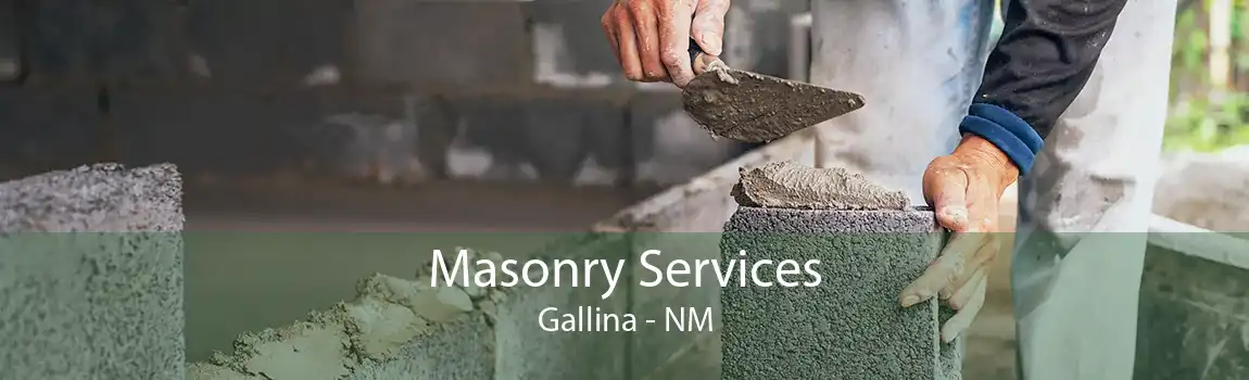 Masonry Services Gallina - NM