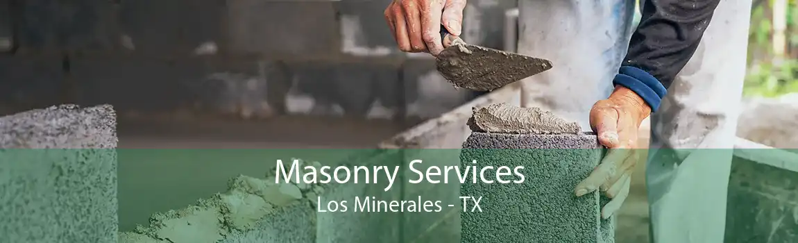 Masonry Services Los Minerales - TX