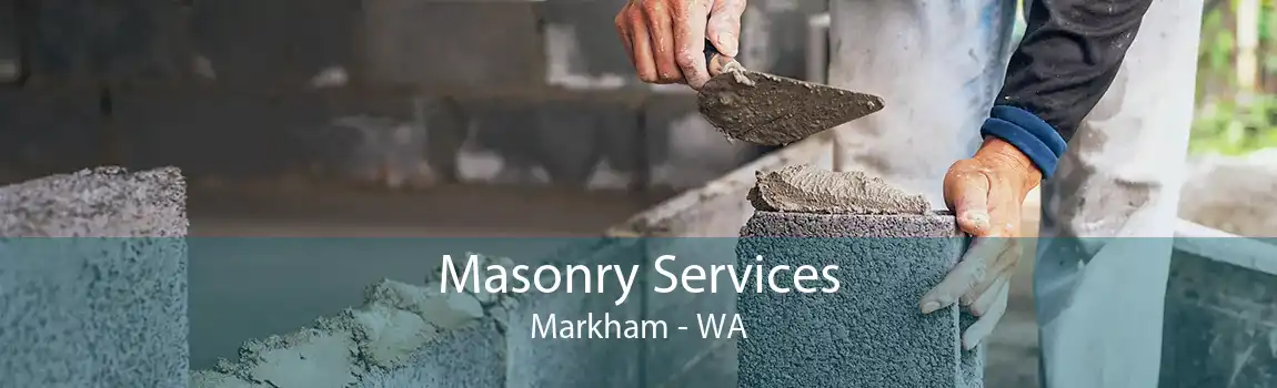 Masonry Services Markham - WA