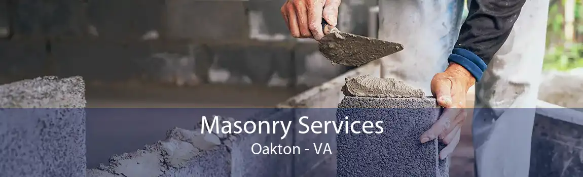 Masonry Services Oakton - VA