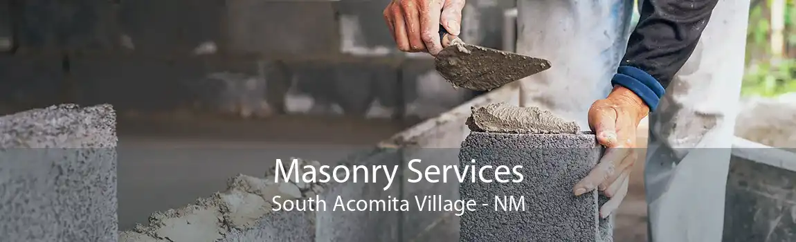 Masonry Services South Acomita Village - NM