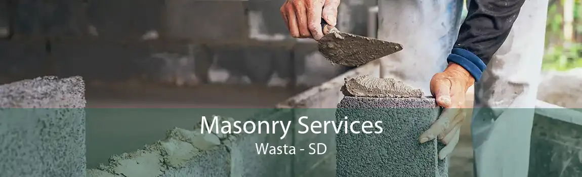 Masonry Services Wasta - SD