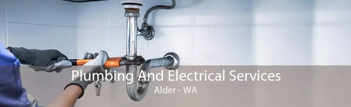 Plumbing And Electrical Services Alder - WA