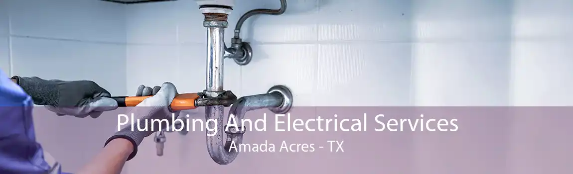 Plumbing And Electrical Services Amada Acres - TX