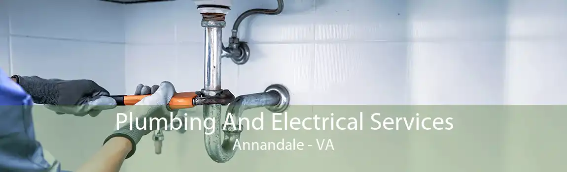 Plumbing And Electrical Services Annandale - VA