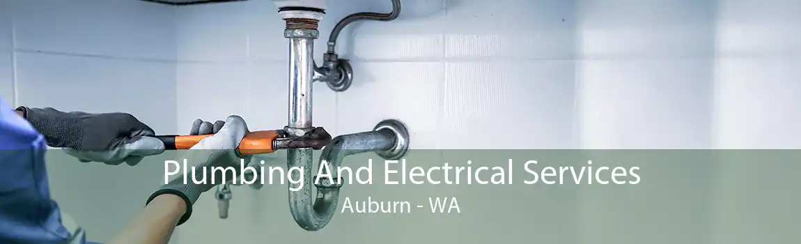 Plumbing And Electrical Services Auburn - WA
