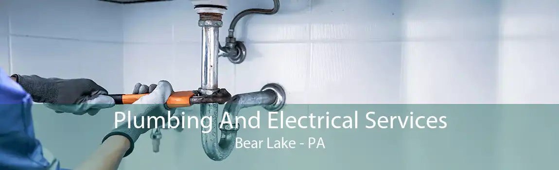 Plumbing And Electrical Services Bear Lake - PA