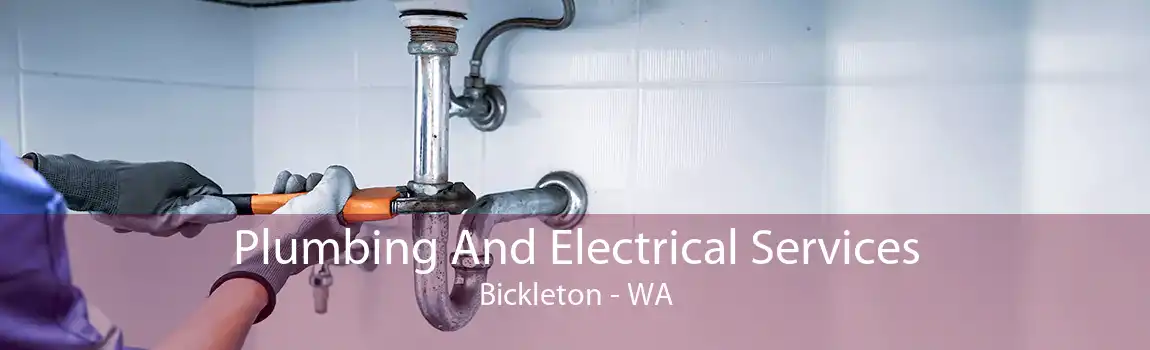 Plumbing And Electrical Services Bickleton - WA