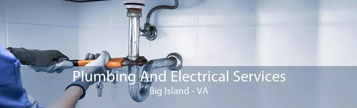 Plumbing And Electrical Services Big Island - VA