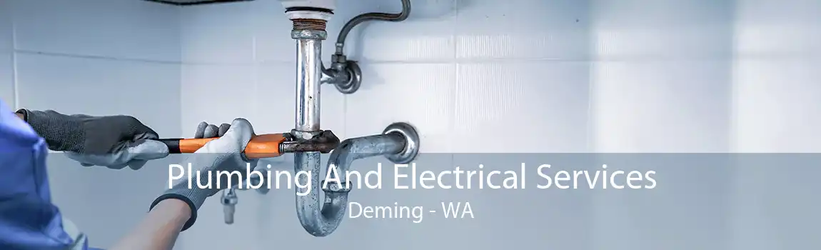 Plumbing And Electrical Services Deming - WA