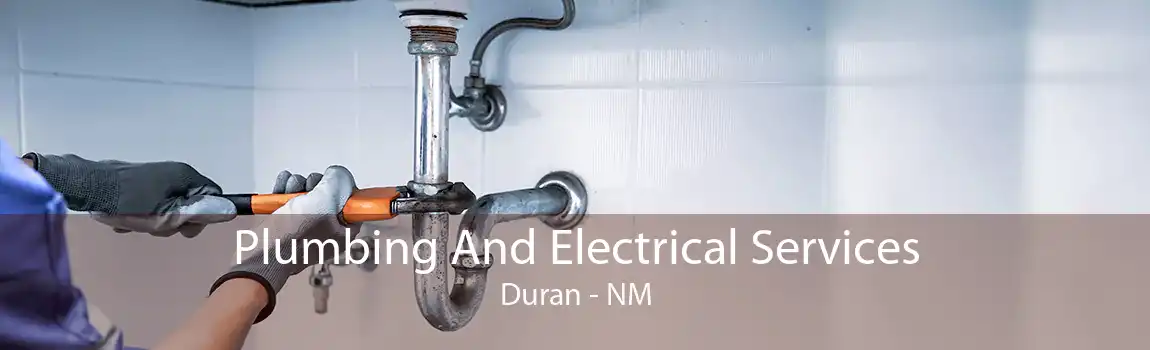 Plumbing And Electrical Services Duran - NM