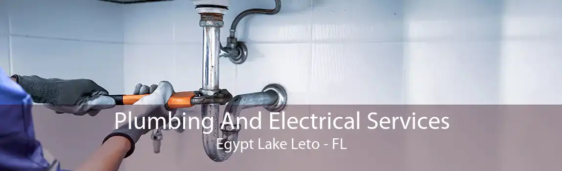 Plumbing And Electrical Services Egypt Lake Leto - FL