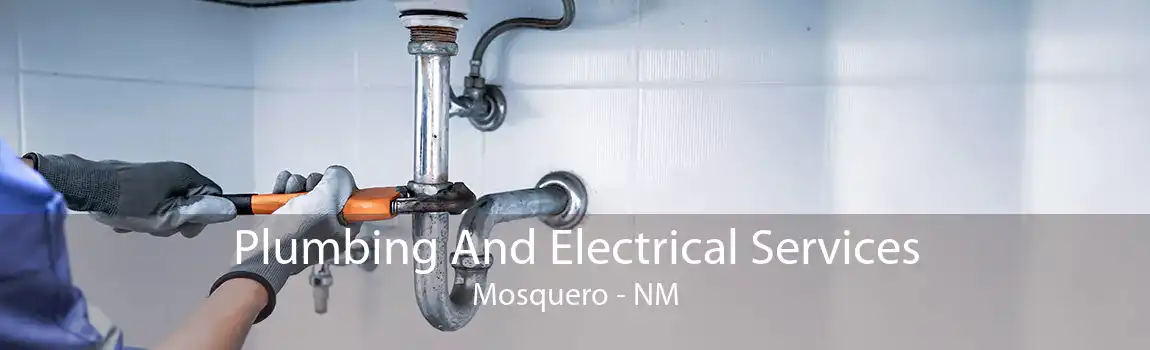 Plumbing And Electrical Services Mosquero - NM