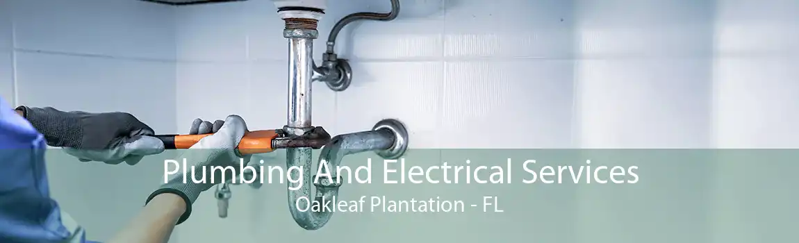 Plumbing And Electrical Services Oakleaf Plantation - FL