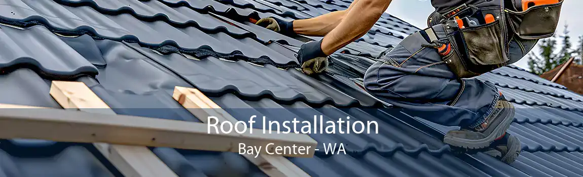 Roof Installation Bay Center - WA