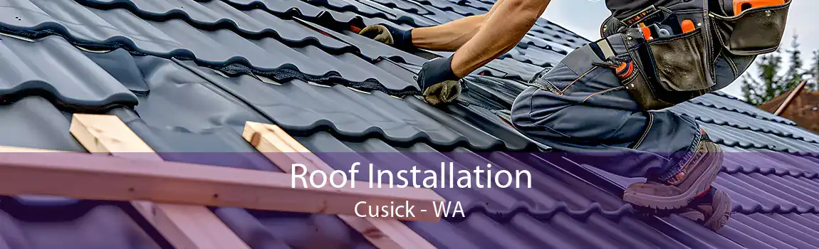 Roof Installation Cusick - WA