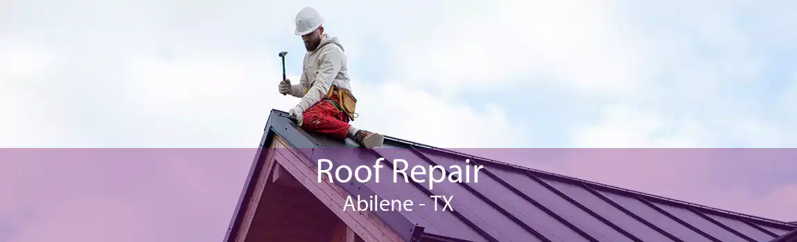 Roof Repair Abilene - TX