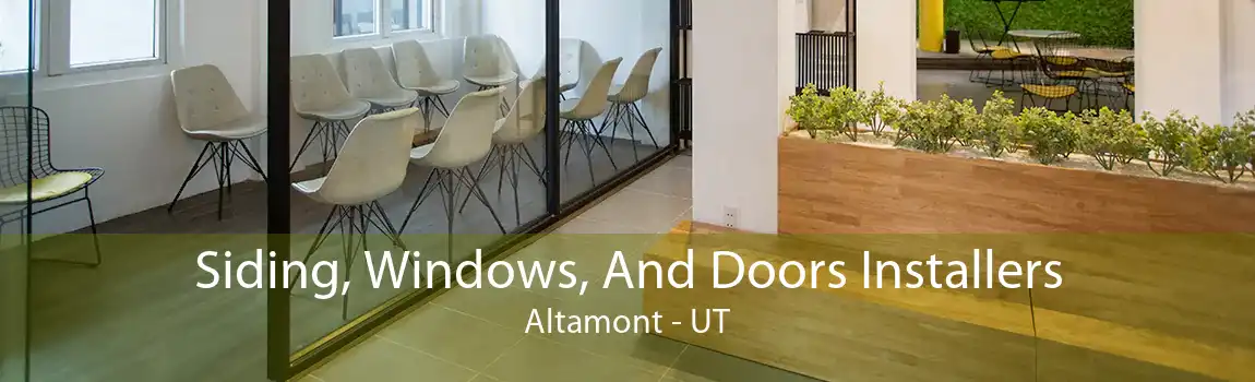 Siding, Windows, And Doors Installers Altamont - UT