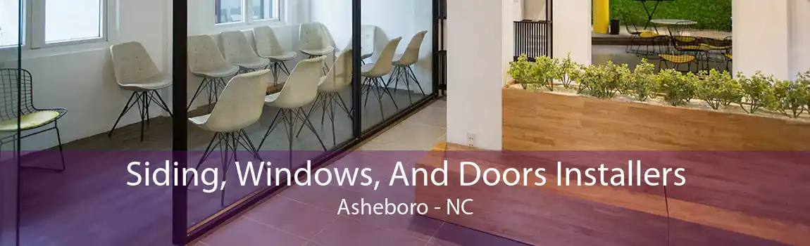 Siding, Windows, And Doors Installers Asheboro - NC