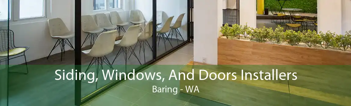 Siding, Windows, And Doors Installers Baring - WA