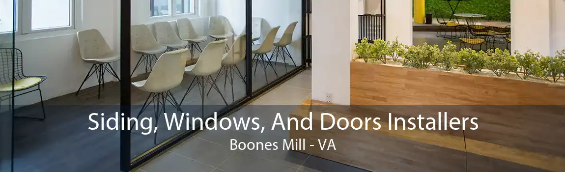 Siding, Windows, And Doors Installers Boones Mill - VA