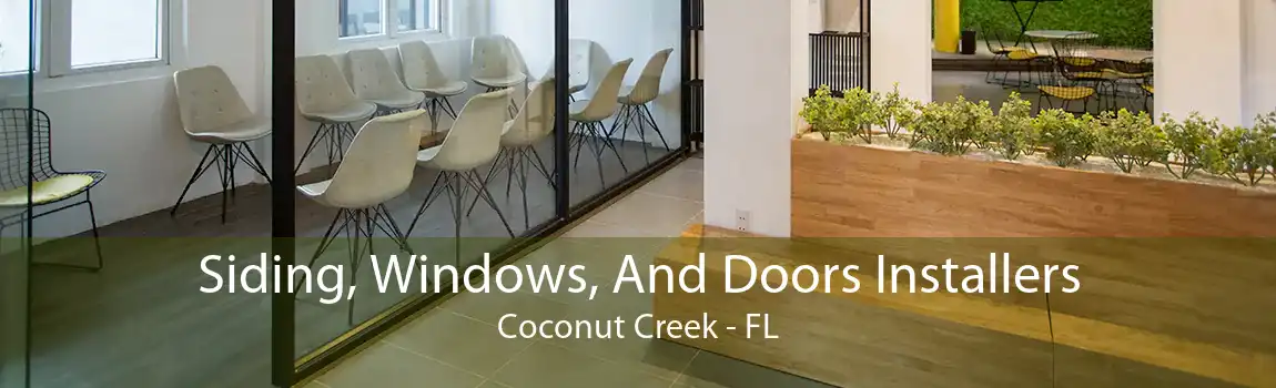 Siding, Windows, And Doors Installers Coconut Creek - FL