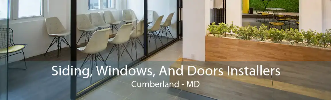 Siding, Windows, And Doors Installers Cumberland - MD