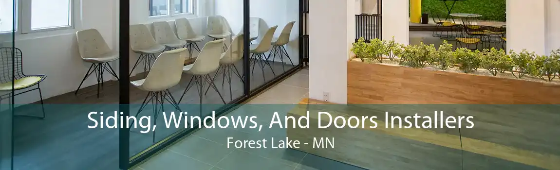 Siding, Windows, And Doors Installers Forest Lake - MN