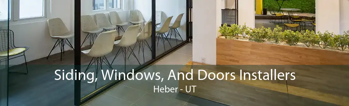 Siding, Windows, And Doors Installers Heber - UT