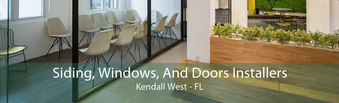 Siding, Windows, And Doors Installers Kendall West - FL