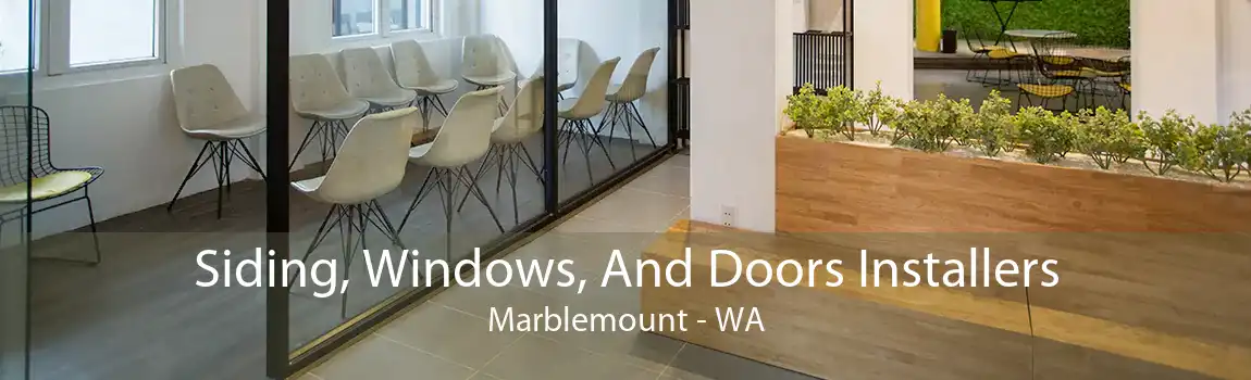 Siding, Windows, And Doors Installers Marblemount - WA