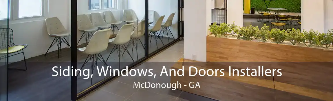 Siding, Windows, And Doors Installers McDonough - GA