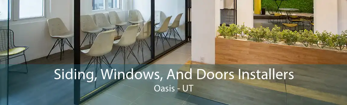 Siding, Windows, And Doors Installers Oasis - UT