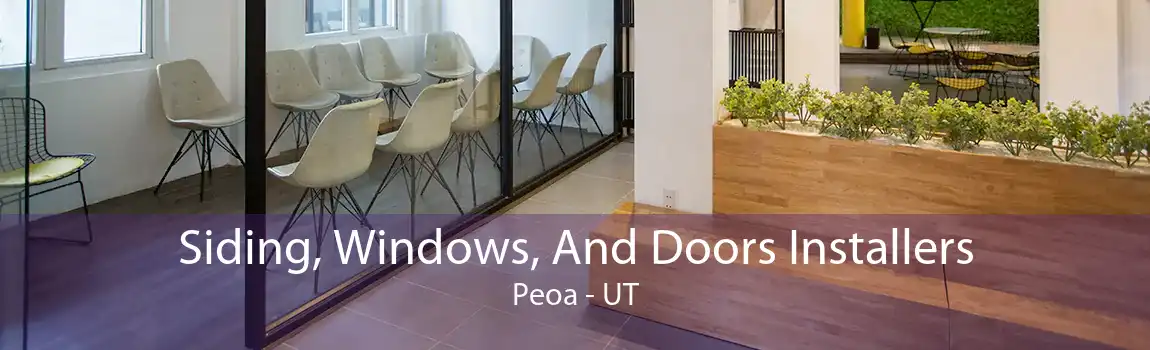 Siding, Windows, And Doors Installers Peoa - UT